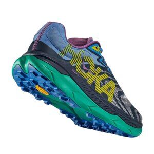 Hoka One One Men's Trail Shoe in Blue, Green, Yellow, Purple- 9.5M, 11W